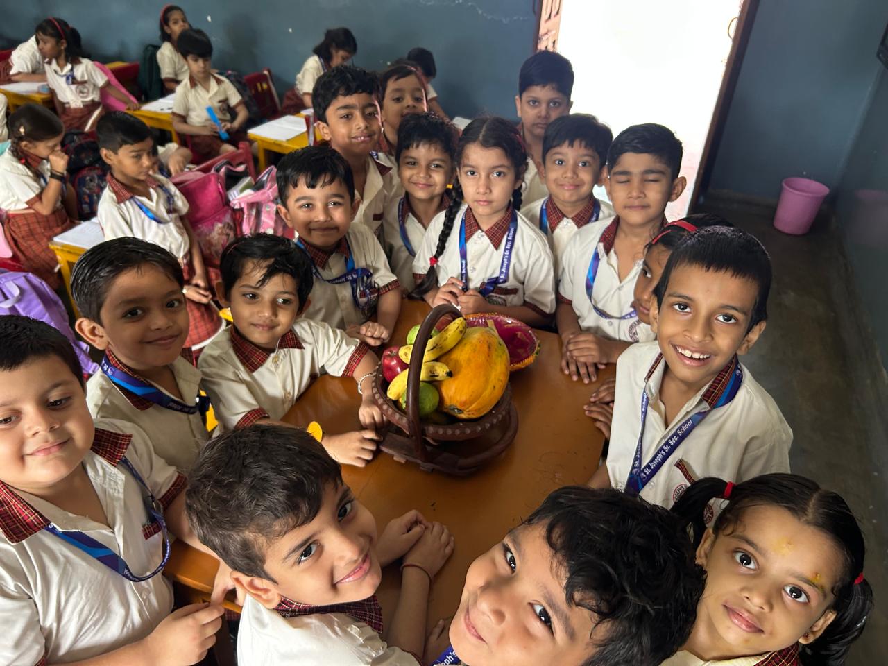 FRUITS DAY CELEBRATION- KG SECTION